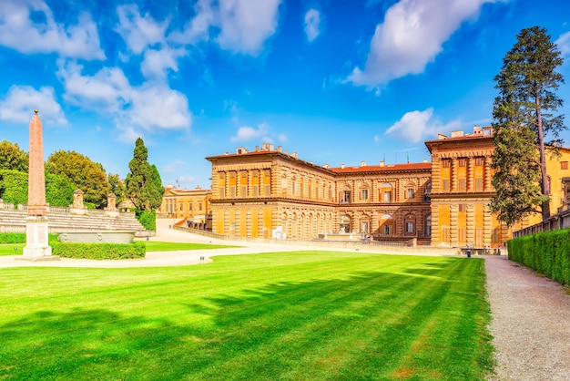 보볼리 정원(Boboli Gardens Giardino di Boboli) 피렌체(Florence) 아르노 강(Arno river Italy)의 르네상스 시대