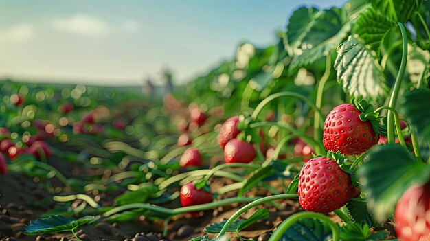 Bodemstrawberry-teelt