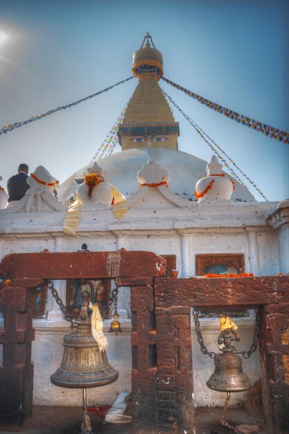 Photo bodhnath stupa