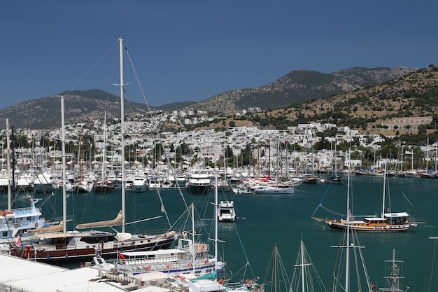 Bodrum Stad in Mugla Stad Turkije