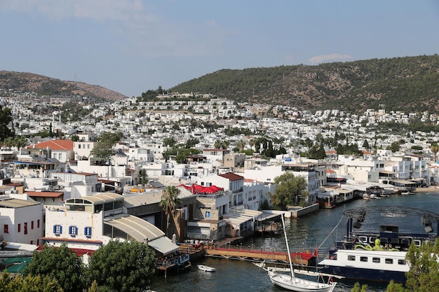 Città di bodrum in turchia