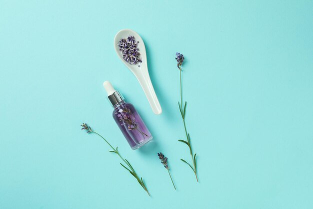 Body care and skin care cosmetic lavender oil