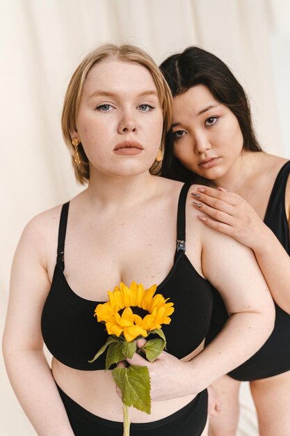  Premium Photo | Body positivity unveiled real people real stories