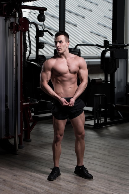 Bodybuilder Buigen Spieren