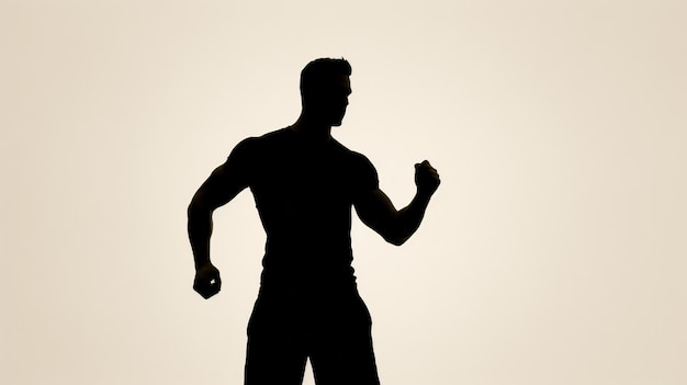 Foto background di bodybuilding e fitness