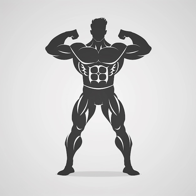 a bodybuilding logo