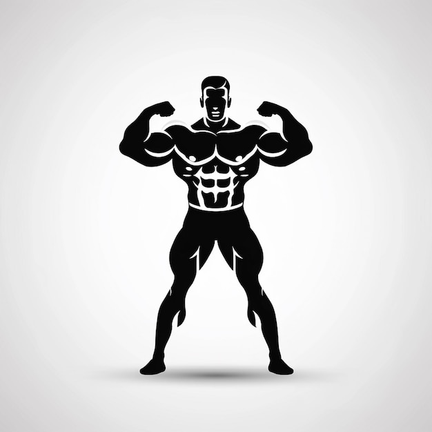 a bodybuilding logo