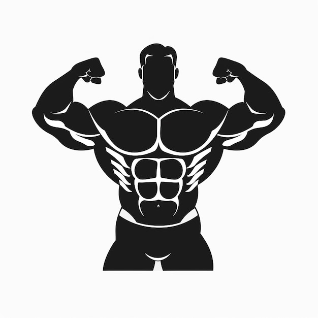 a bodybuilding logo