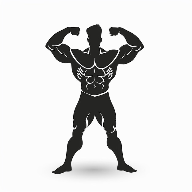 a bodybuilding logo