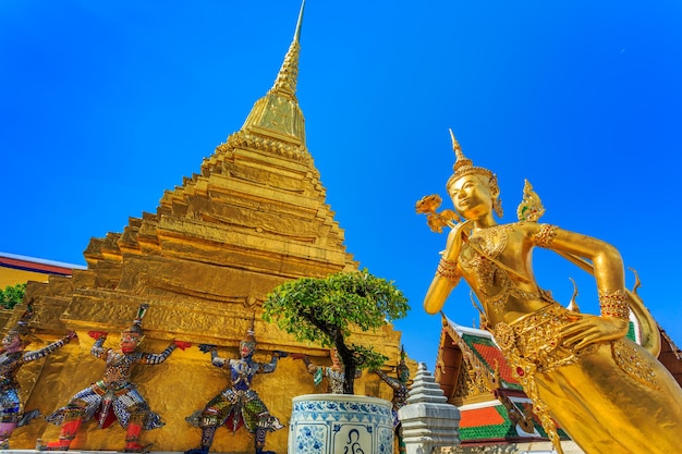 Boeddhabeeld in Grand Palace Thailand