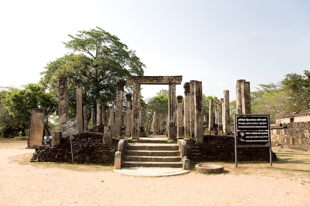 Boeddhabeeld in Polonnaruwa