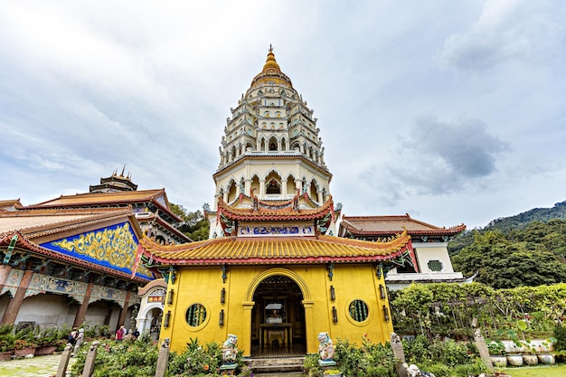 Boeddhistische pagode in Kek Lok Si-tempel, George Town, Penang, Maleisië