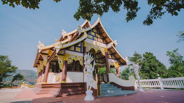 Foto boeddhistische tempels in thailand