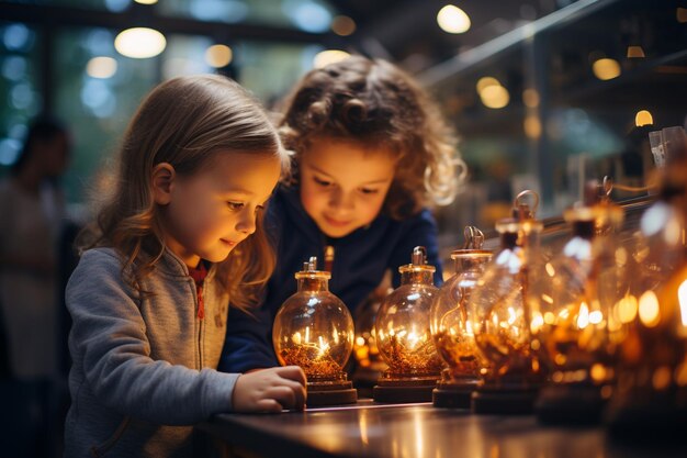 Boeiende beelden van spelende kinderen vol vreugde