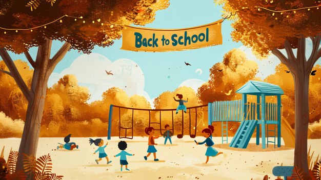 Boeiende illustraties van BacktoSchool Een masterclass in boeiend visueel verhalen vertellen