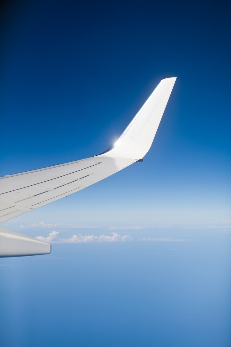 Photo boeing wing