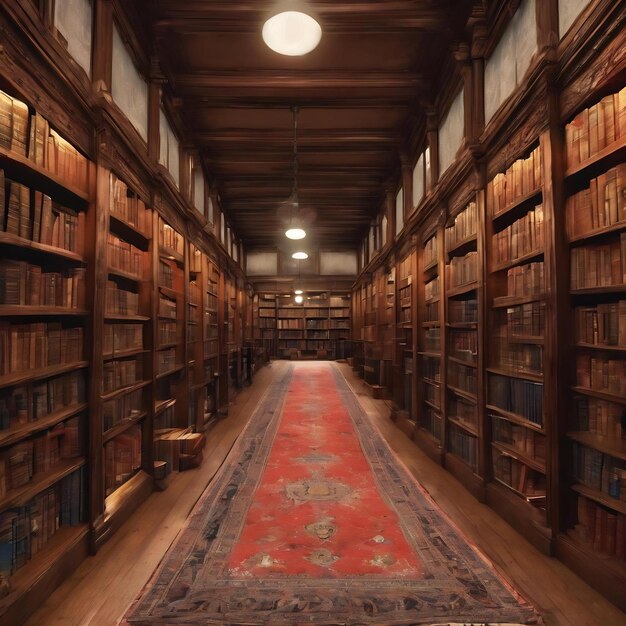 Boek in de bibliotheek met open leerboek