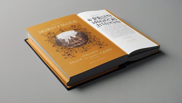 boek omslag mockup