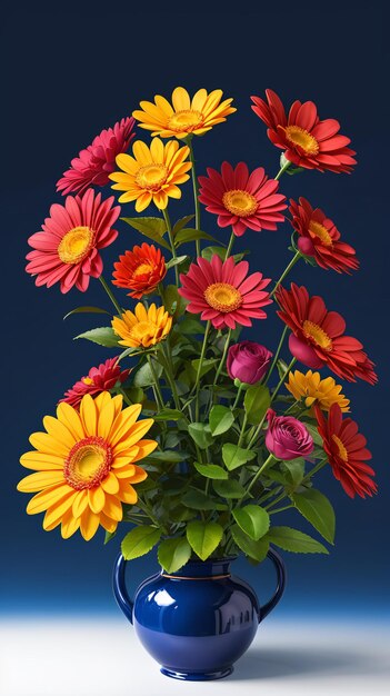 Foto boeket bloemen