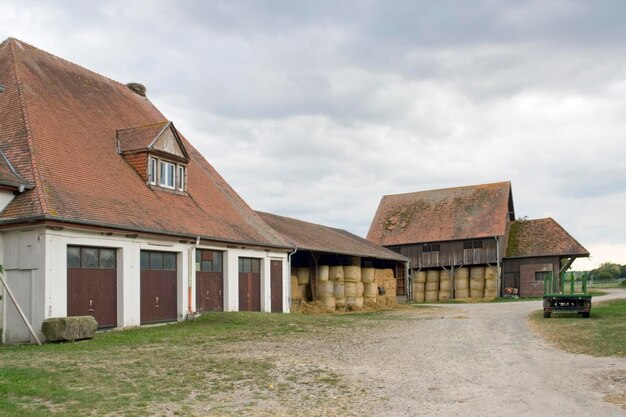 Foto boerderij in zuid-duitsland