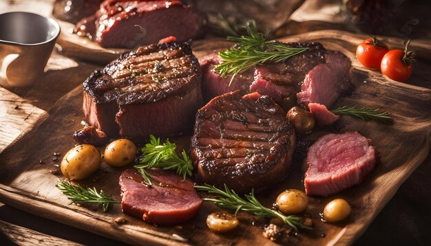 Boeuf Bourgignon Filet Mignon Beefsteak