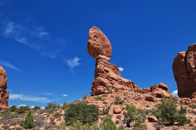 Bogenvallei in Utah, de VS