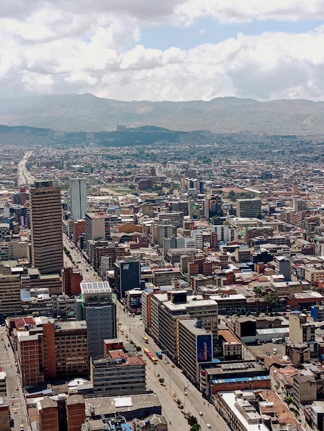 Photo bogota desde lo alto