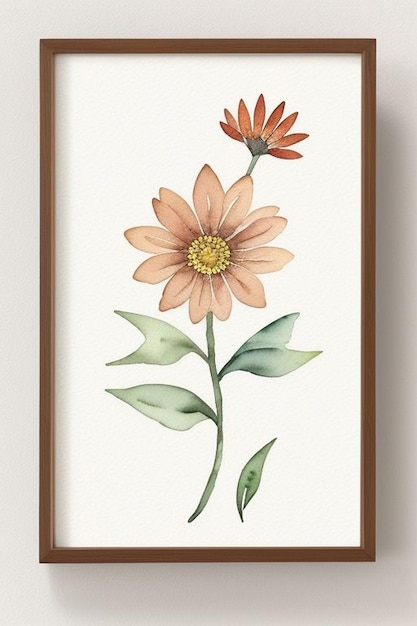 Photo bohemian poster collection with wildflowers and botanical illustrations for your wall art gallery