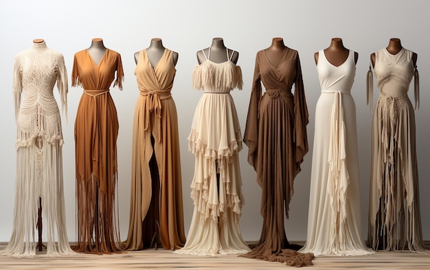 Bohemian Style Blissful Dressesquot Generative AI