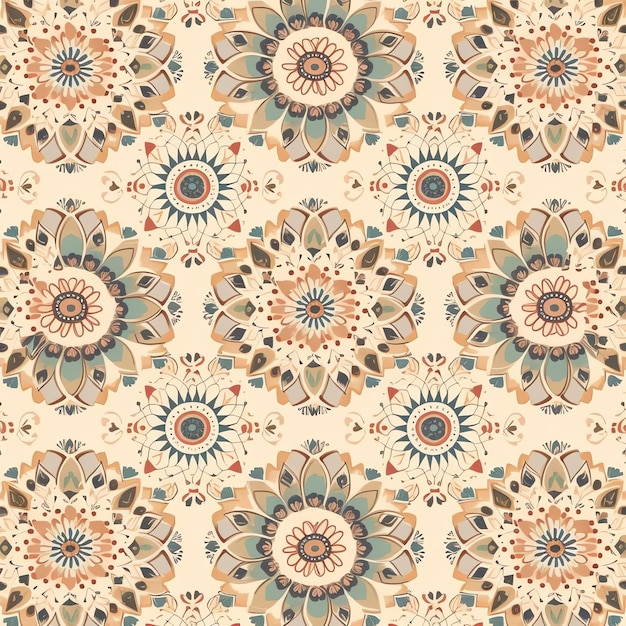 Boho oud papier vintage digitaal papier