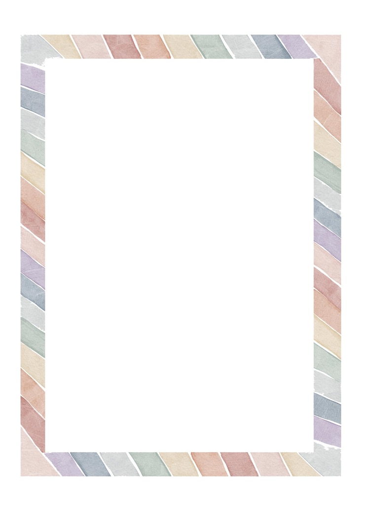 Photo boho pastel rainbow watercolor background