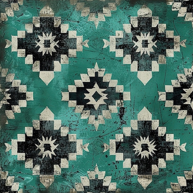 Boho style pattern background