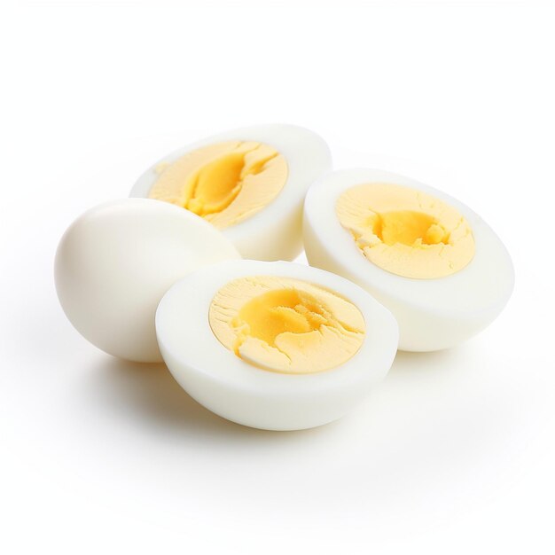 Premium AI Image  Boiled eggs are delicious