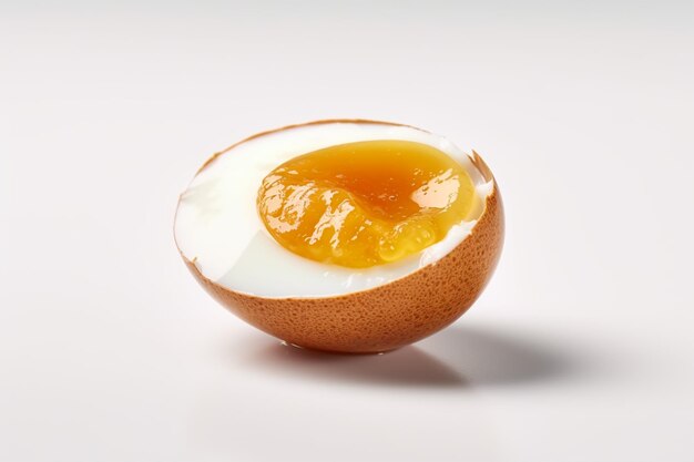 Premium Photo  Hard boiled eggs isolated on white