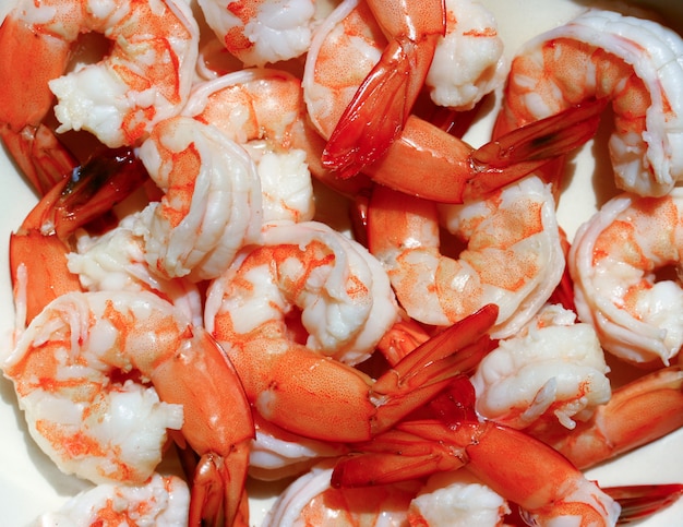 Boiled shrimp