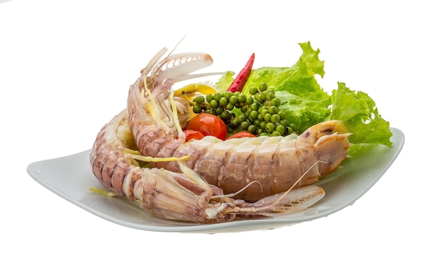 Boiled Spiny lobster