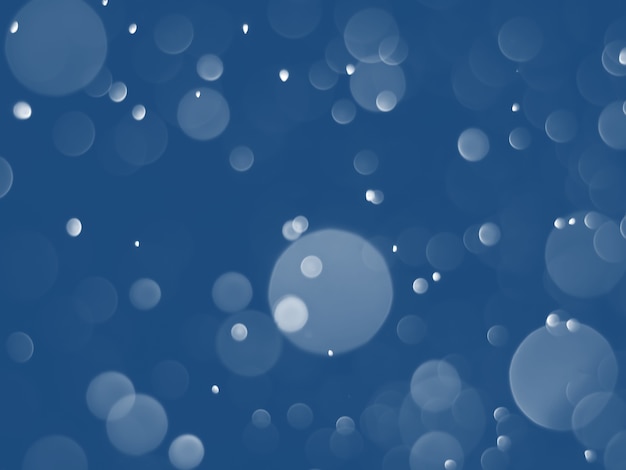 bokeh abstract background with blue color