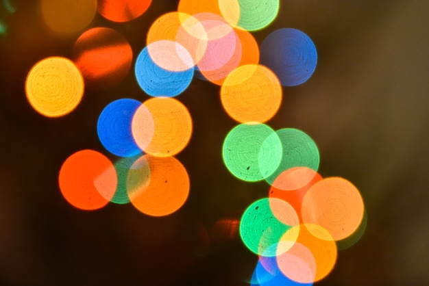 Bokeh abstract background