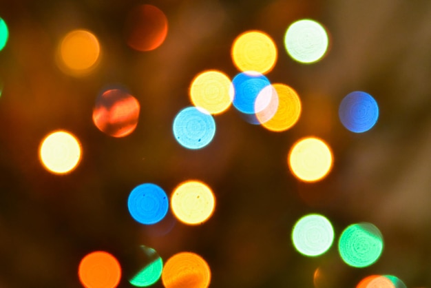 Bokeh abstract background