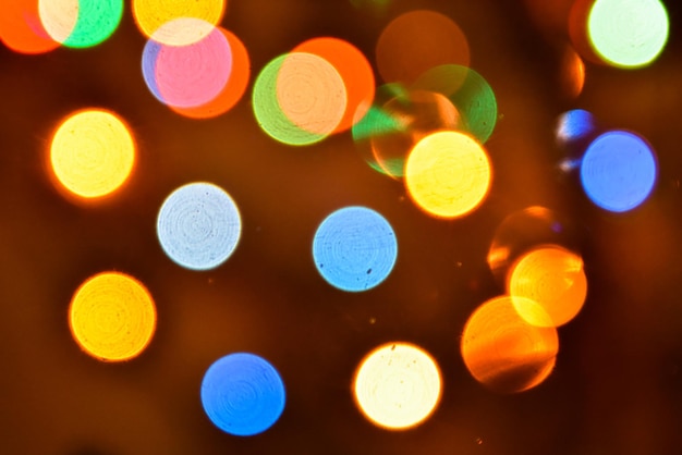 Bokeh abstract background