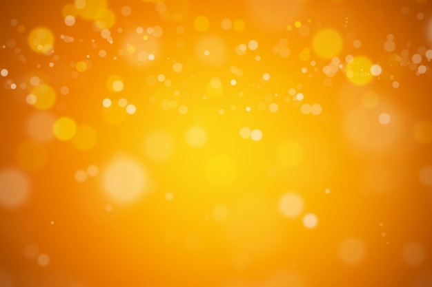 Bello fondo arancio e giallo vago estratto di bokeh