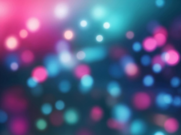 Bokeh abstracte achtergrond met ontfocuste roze en blauwe lichten