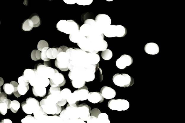 Bokeh-achtergrond zwart-wit