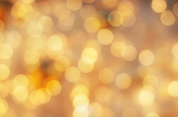 bokeh Achtergronden kleur oranje goud