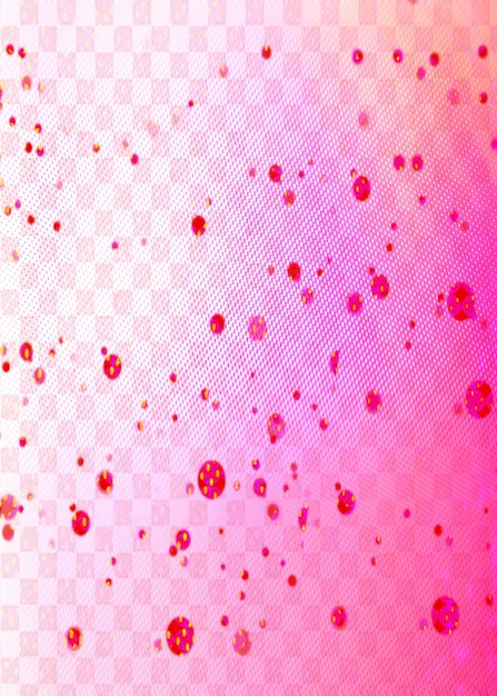 Bokeh backgroud Empty red dots on pink backdrop illustration with copy space