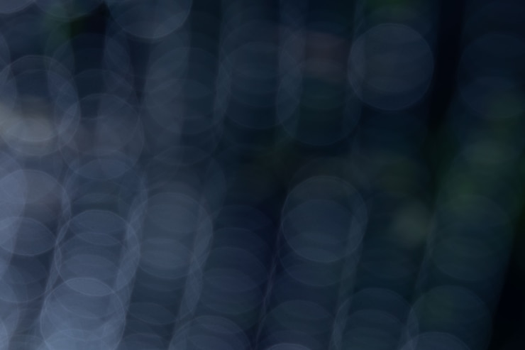 Photo bokeh background from natural light