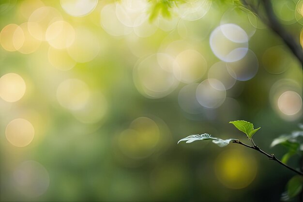 写真 ボケ背景と太陽の光