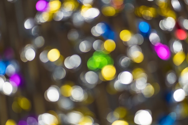 Bokeh blurred background