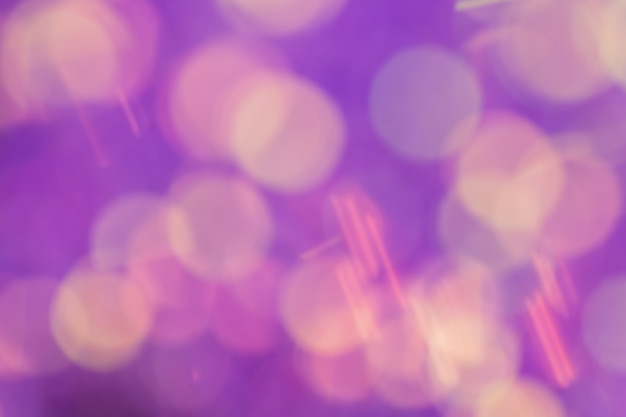 Bokeh of Christmas lights for background abstract.