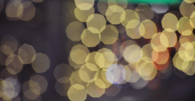 bokeh circle lights